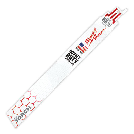 Milwaukee 9" x 14 TPI "THE TORCH" Metal Demolition Sawzall Blades - Image 1